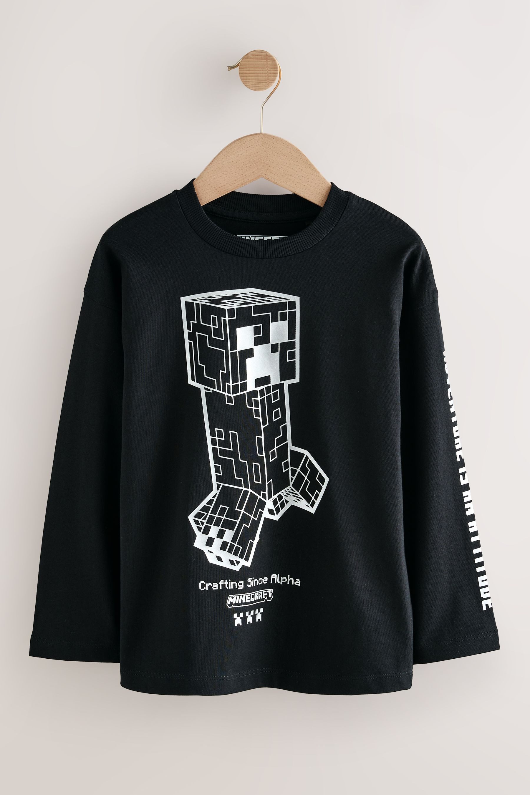 Next Langarmshirt Minecraft Langarmshirt (1-tlg)