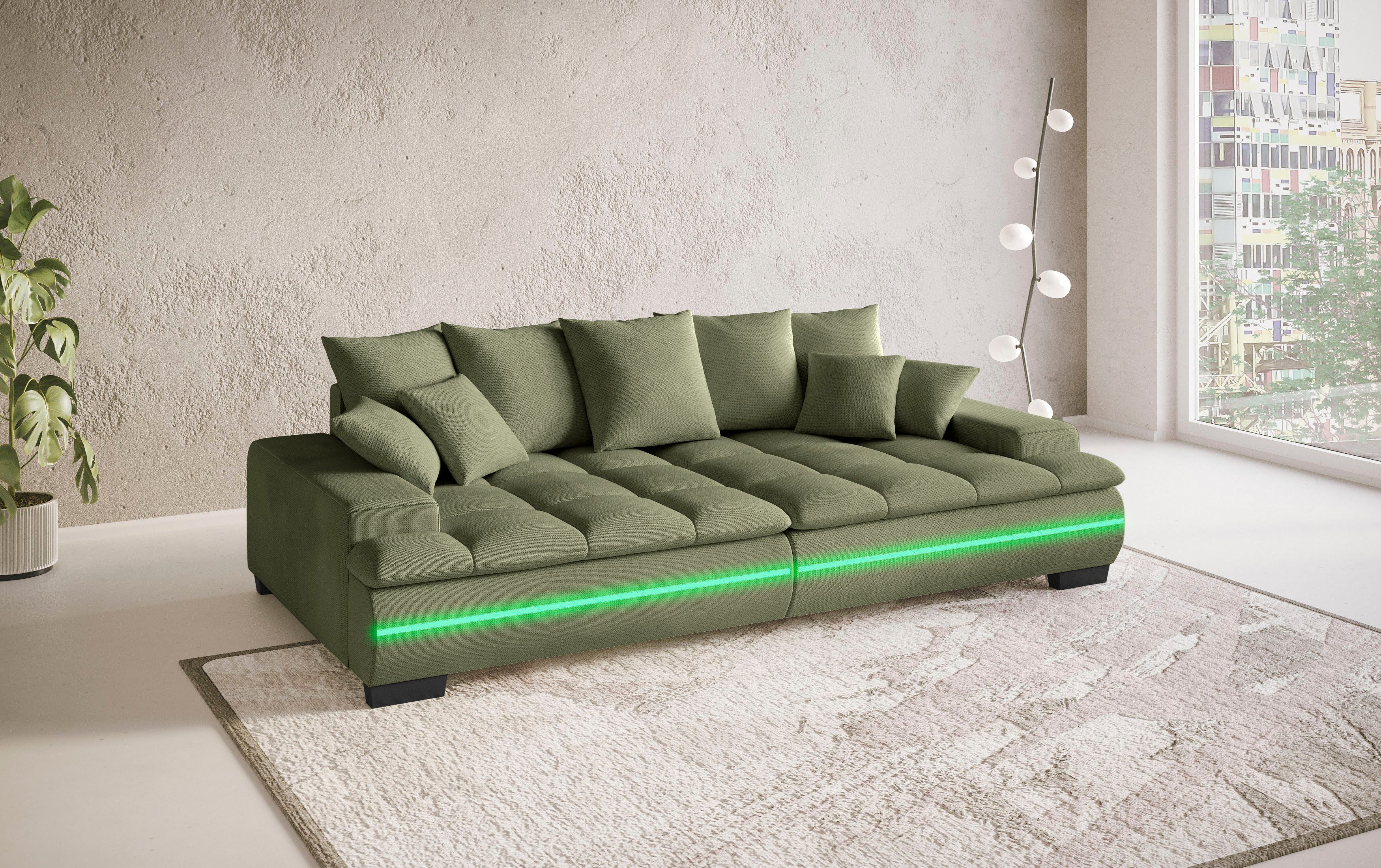 Mr. Couch Big-Sofa Haiti II RGB-LED, günstig online kaufen