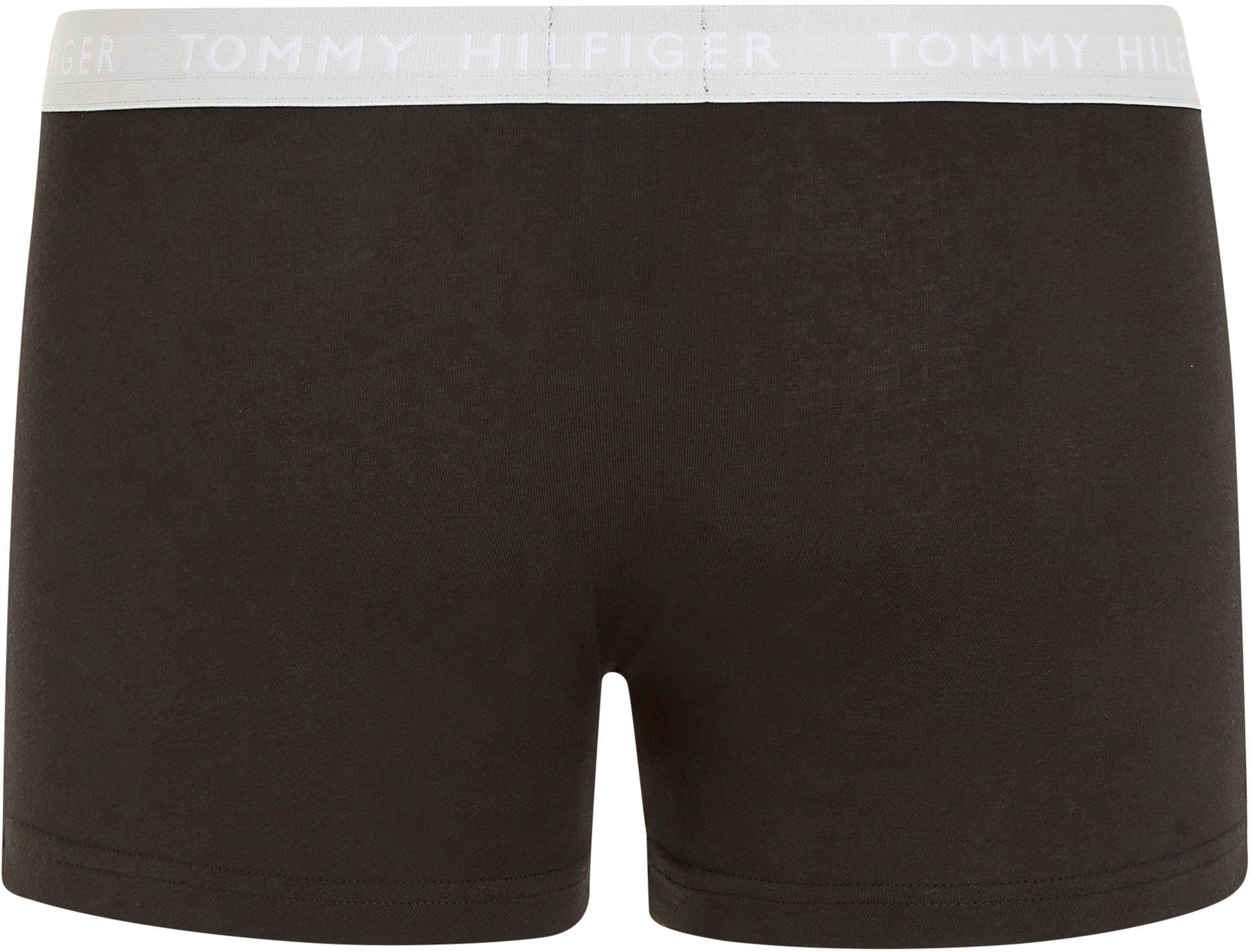 Tommy Hilfiger Underwear Trunk (Set, Blue Sky/Bold auf 3-St., 3er-Pack) Logo dem mit Taillenbund Desert