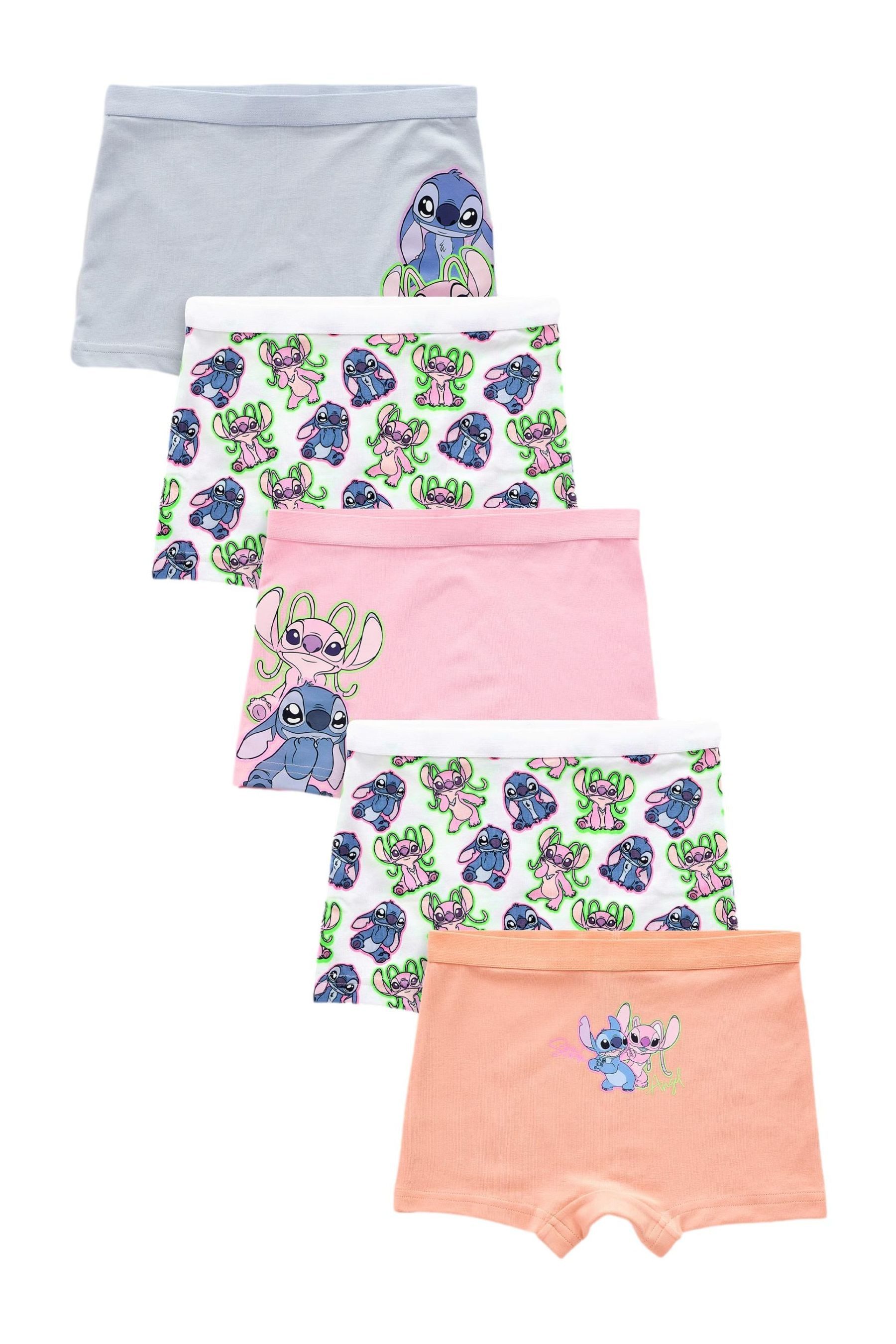 Schlüpfer 5er-Pack kurze Slips. Lilo und Stitch