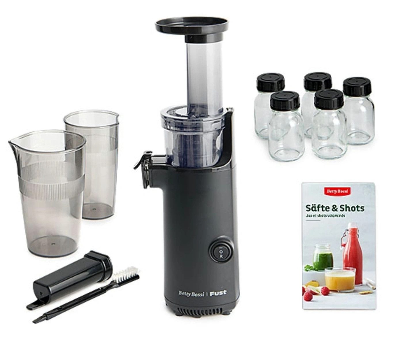 Betty Bossi Slow Juicer Slow Juicer Compact Saftpresse inkl Zubehör Kaltentsafter