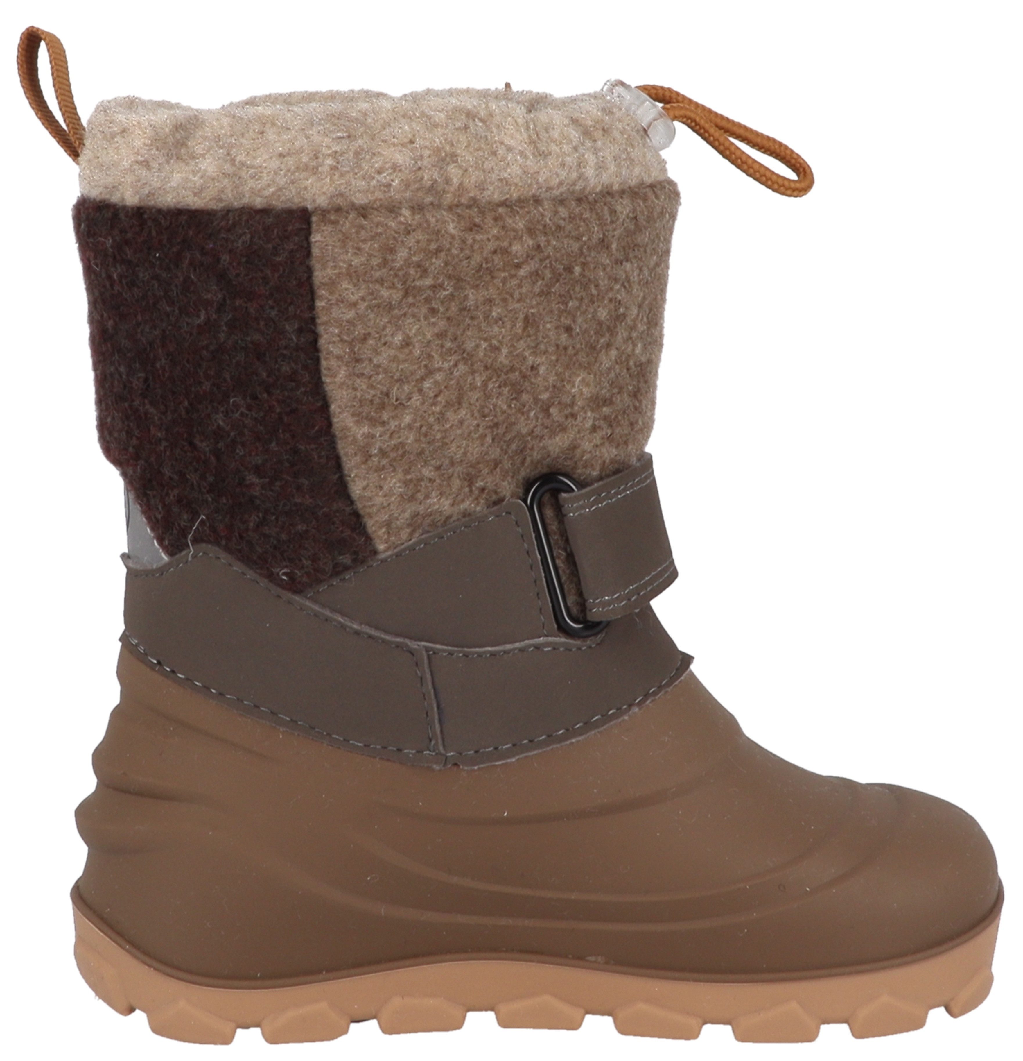 Lurchi Jan 1 Barefoot Barfußschuh Winterboots, mit Kontrastbesatz, Größenschablone zum Download