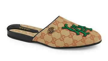 GUCCI GUCCI LA ANGELS GG LOGO MULES SANDALEN FLATS BALLERINAS SHOES SLIPPER Sandale