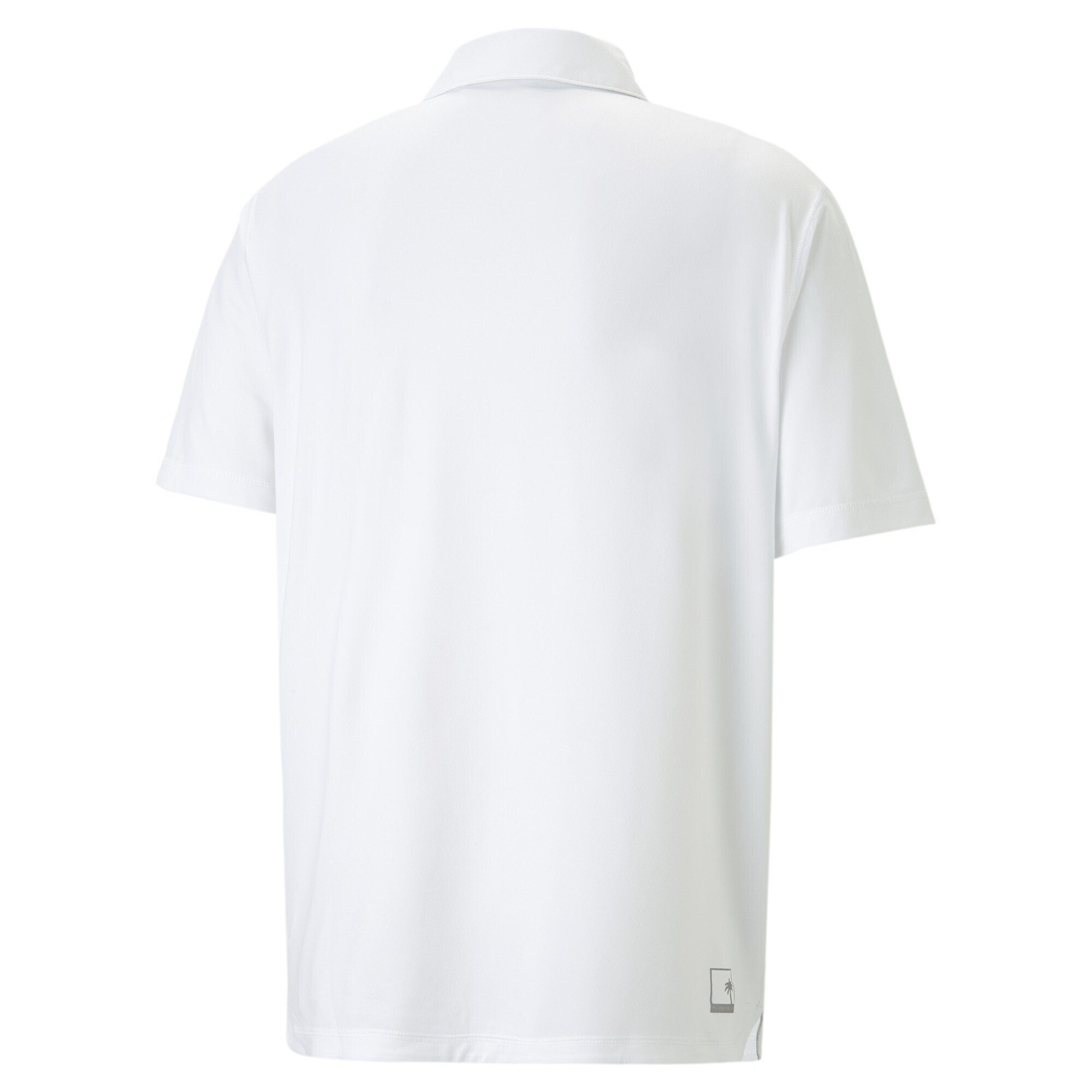 TREE PUMA PALM Poloshirt PUMA x Bright CREW Herren Golf-Poloshirt White