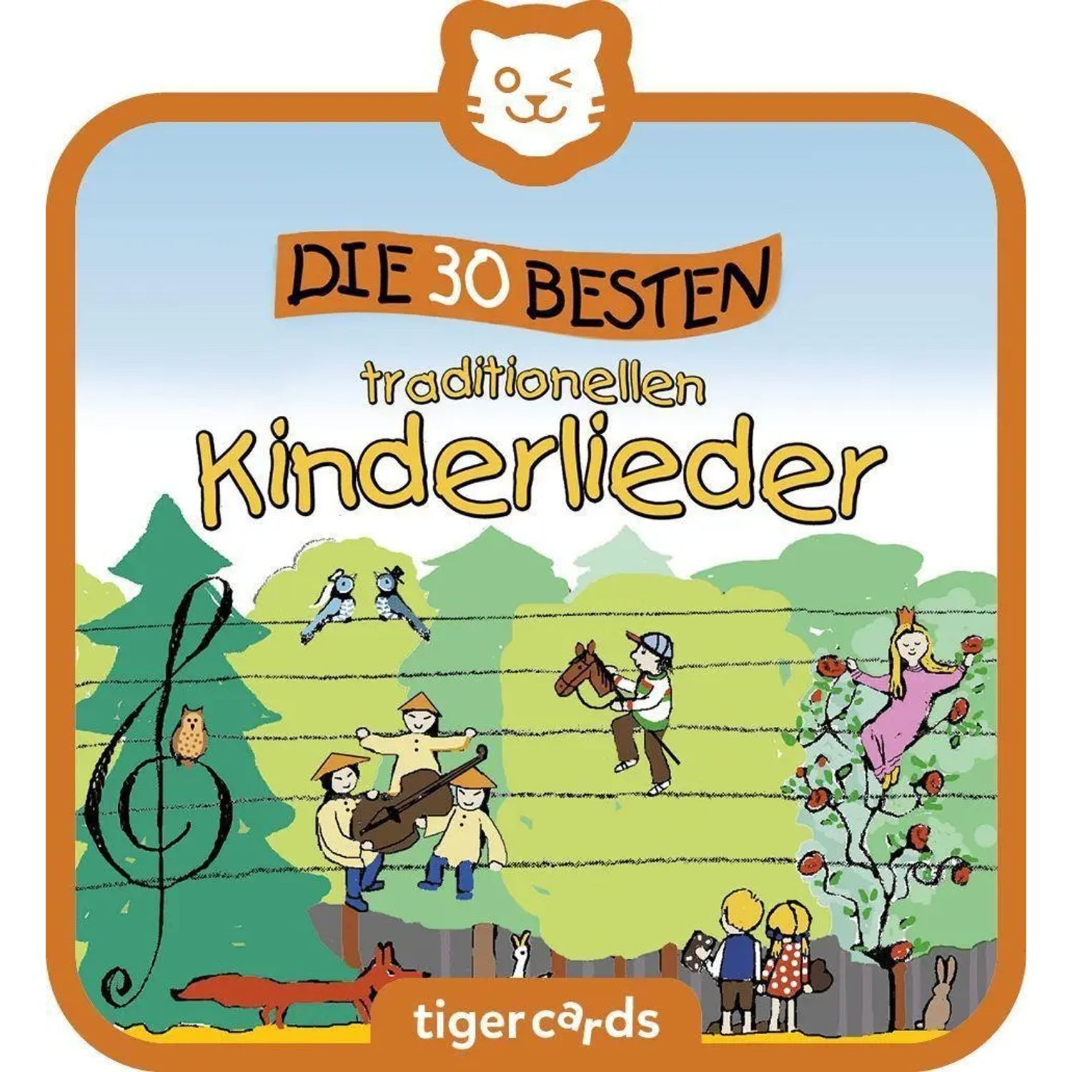 Tiger Media Deutschland GmbH Hörspiel tigercard - Die 30 besten traditionellen Kinderlieder