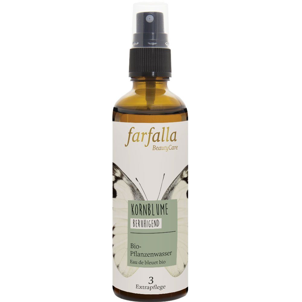 Farfalla Essentials AG Gesichtspflege Kornblume Bio-Pflanzenwasser beruhigend, 75 ml