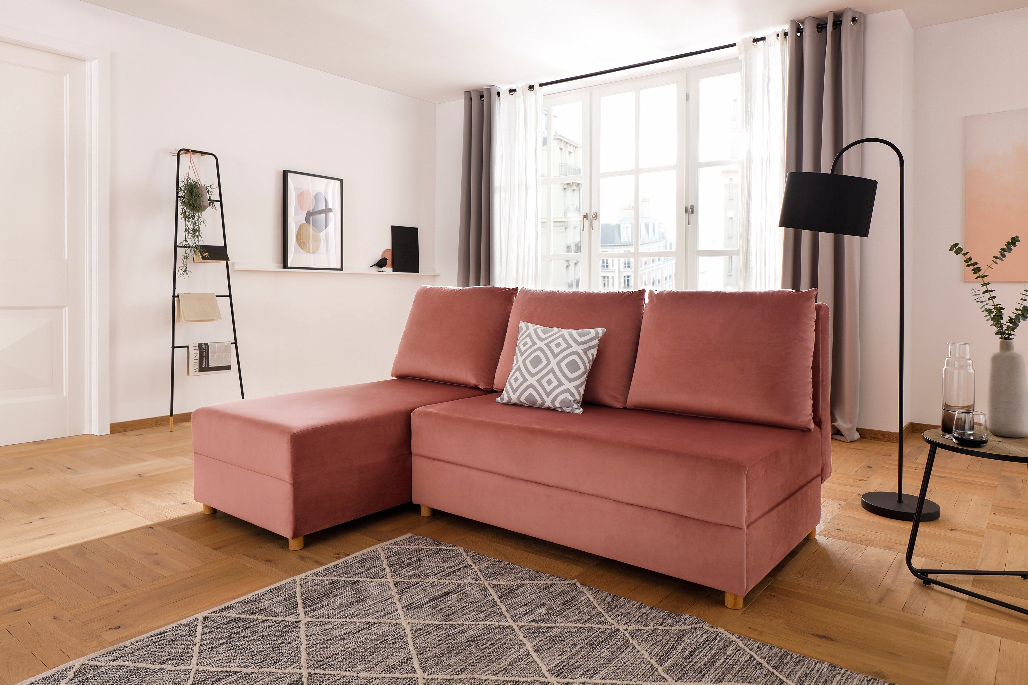 INOSIGN Ecksofa Mick L-Form, Longchair links/rechts günstig online kaufen