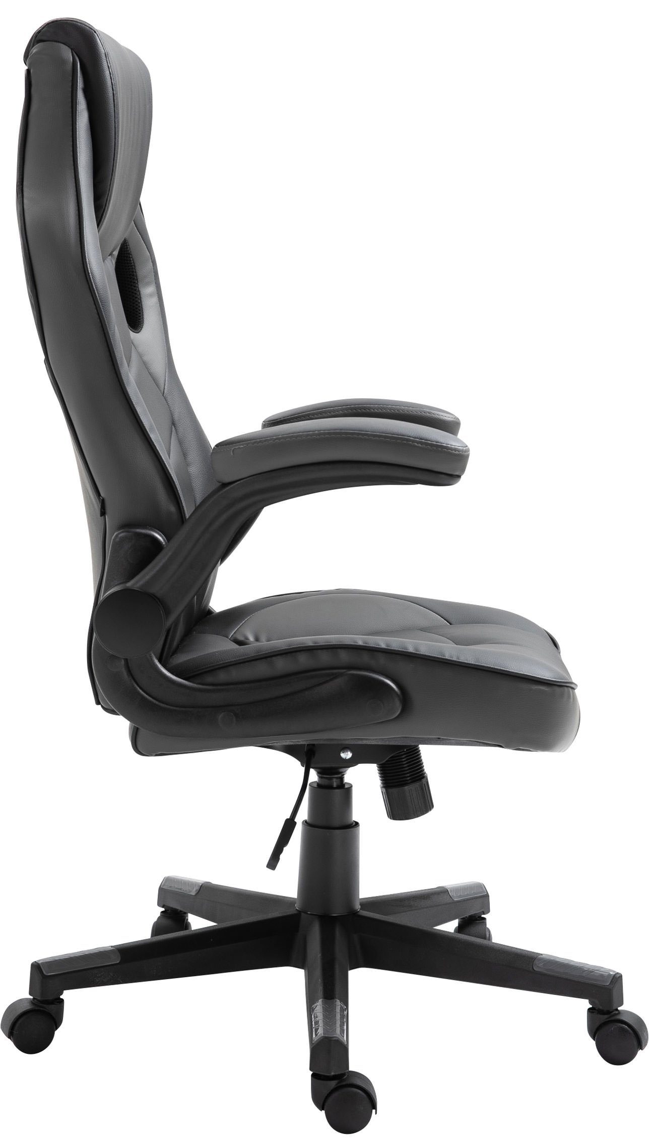 höhenverstellbar Kunstleder, Chair Gaming Omis und CLP schwarz/grau drehbar