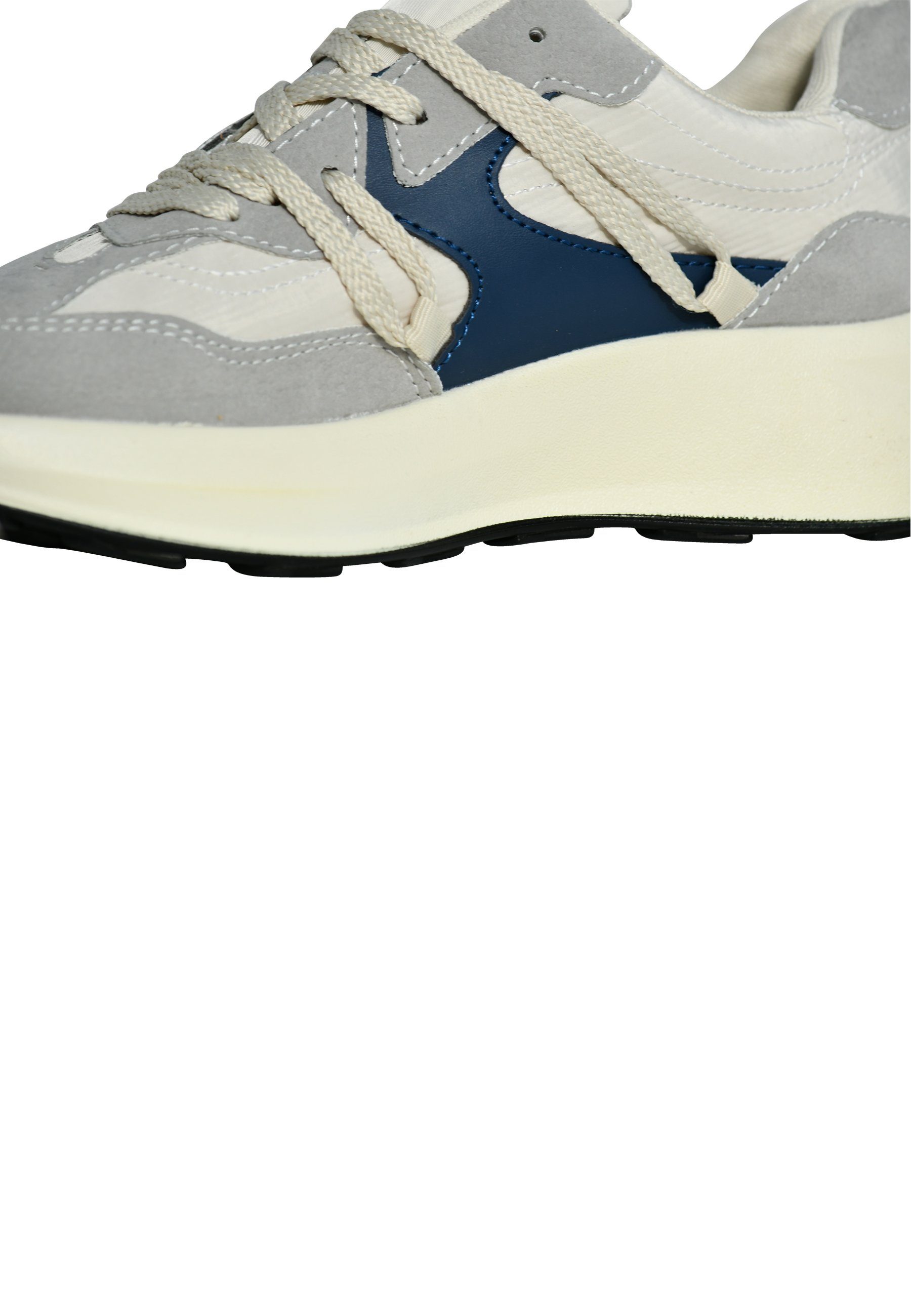 Blue Chilli Stilvolle Mesh-Sneaker, Jahreszeiten Slip-On-Stil, strapazierfähige (Einzelset, Atmungsaktives Außensohle Komfort Schnürschuh alle Paar) Qualität, und Mesh