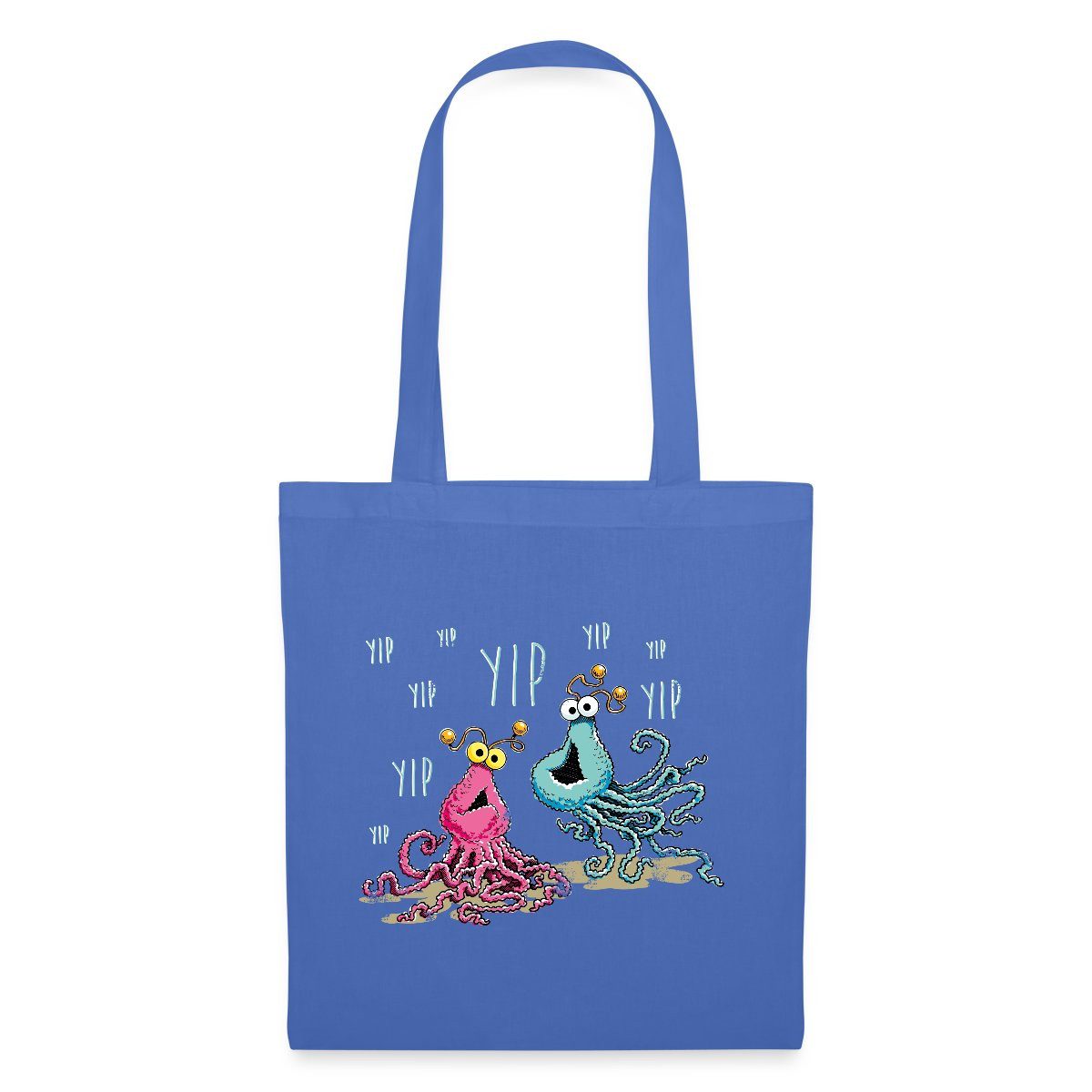 Henkeltasche Sesamstraße Yip Yip Alien Stoffbeutel