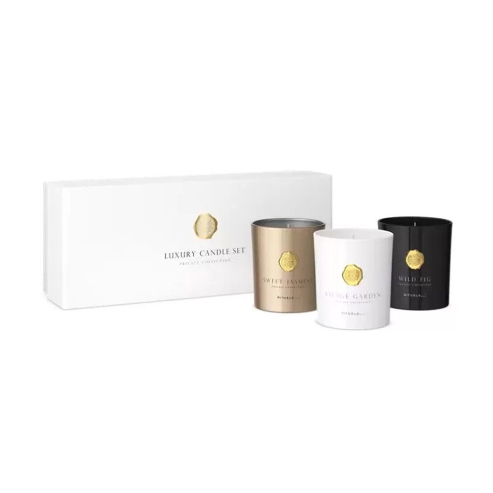 Rituals Raumduft Private Collection Scented Mini Candles Set (3-St)