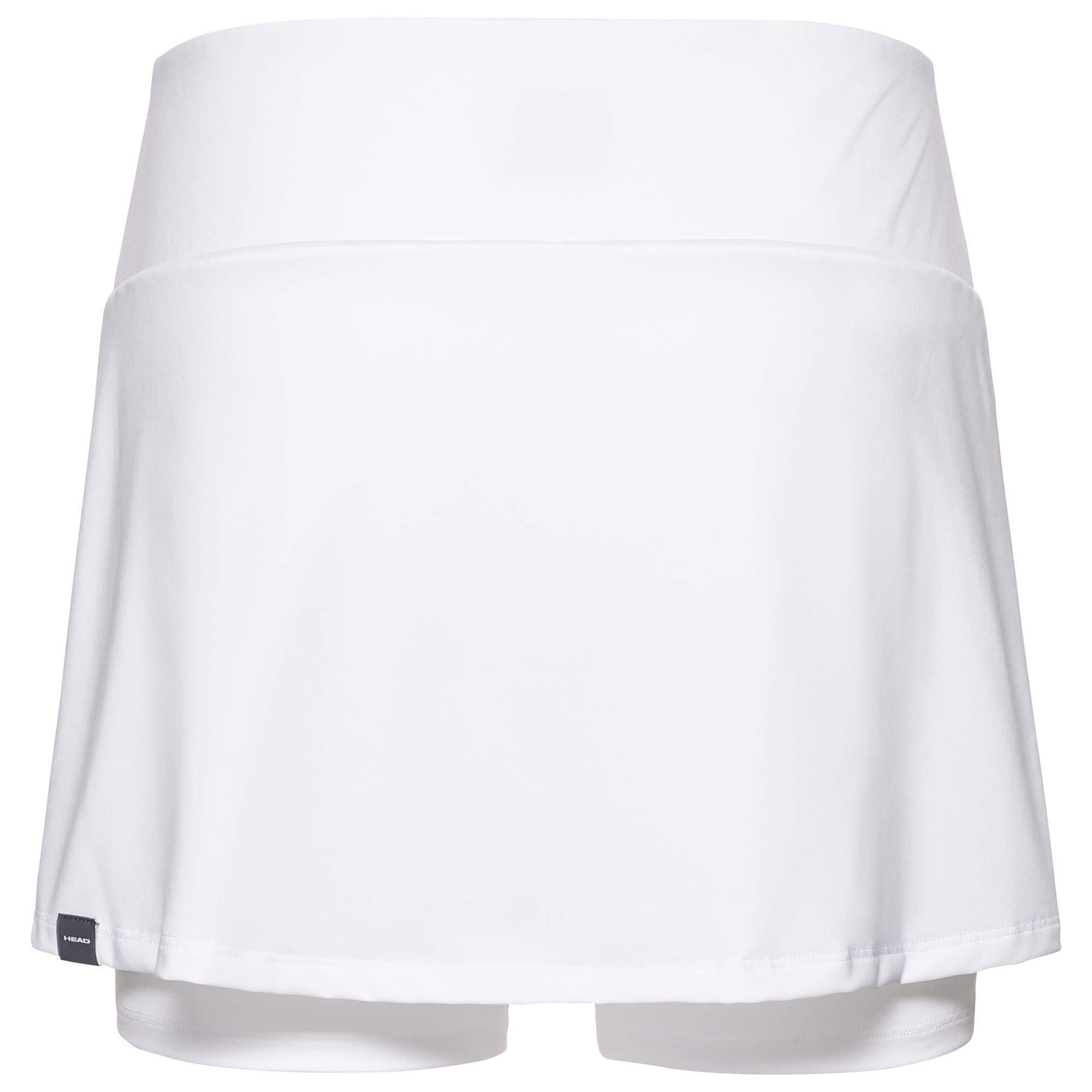 Head Tennisrock mit Innenhose Club Basic weiss Mädchen – Bild 2 von 2