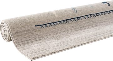 Teppich Arkansas, Timbers, rechteckig, Höhe: 22 mm, Farbverlauf, Orient-Optik, Wohnzimmer, Schlafzimmer, Esszimmer