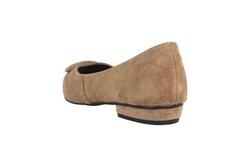 Andres Machado AM5541 Ante Beige Ballerina