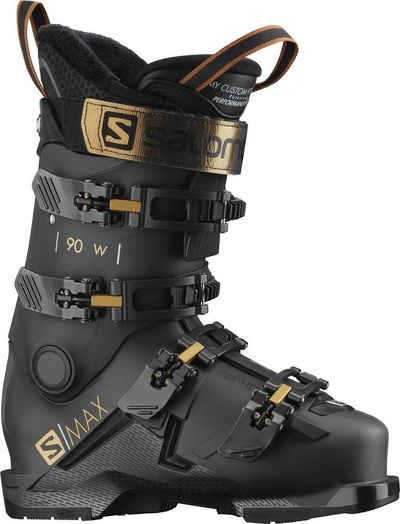 Salomon S/MAX X90 W GW - Damen Skischuhe - Black/Gold Skischuh