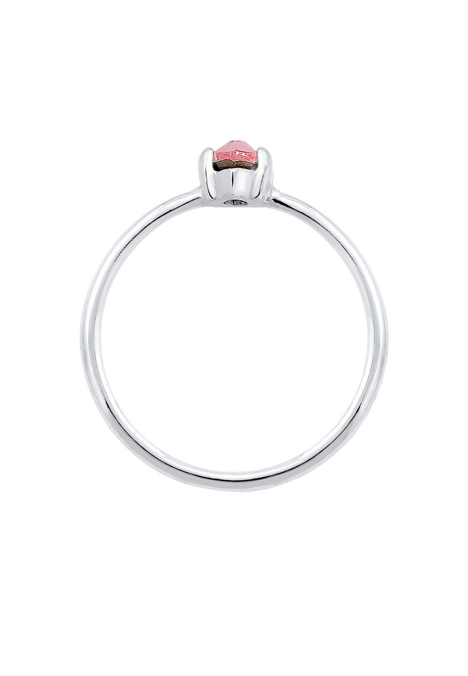 Elli Verlobungsring Verlobung Marquise Zirkonia Stein 925 Silber