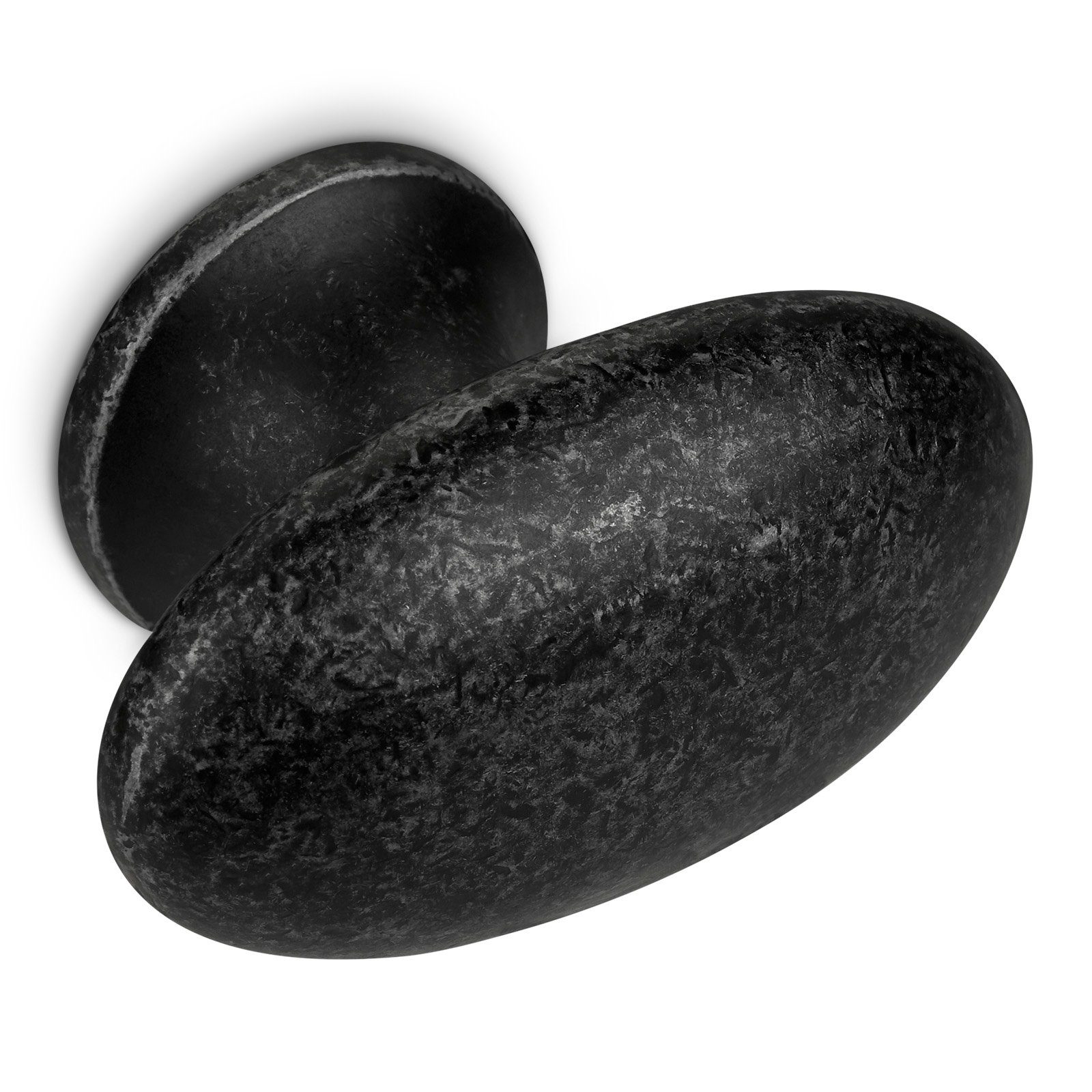 Möbelknopf Möbelknauf MARCUS BA 16 mm schwarz antik vintage