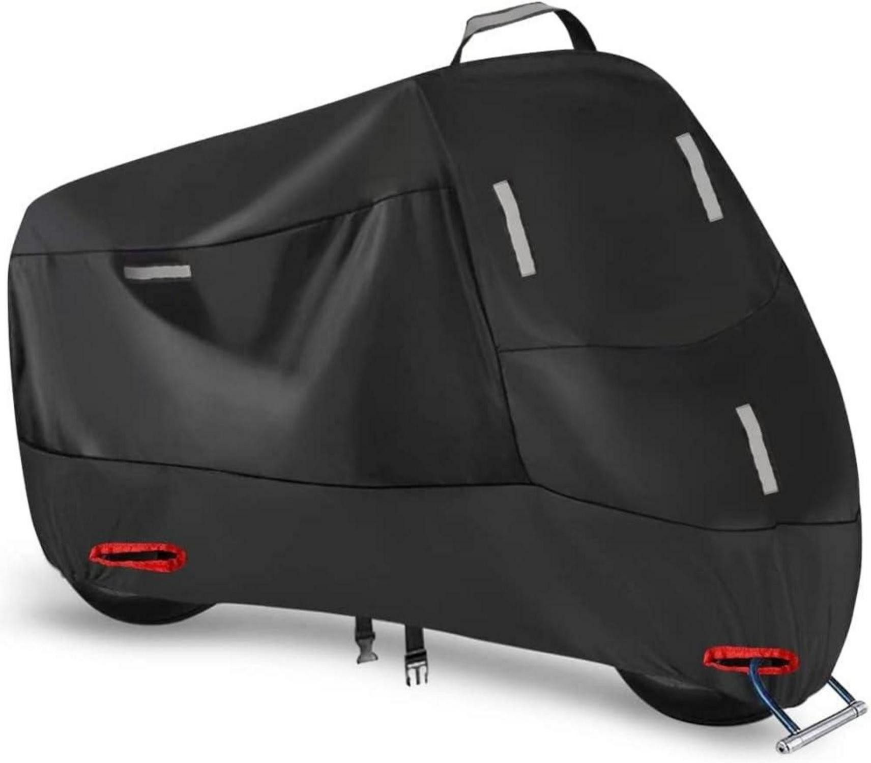 Faltgarage Motorradabdeckung 300D Wasserdicht Abdeckplane Oxford Schutzhülle L