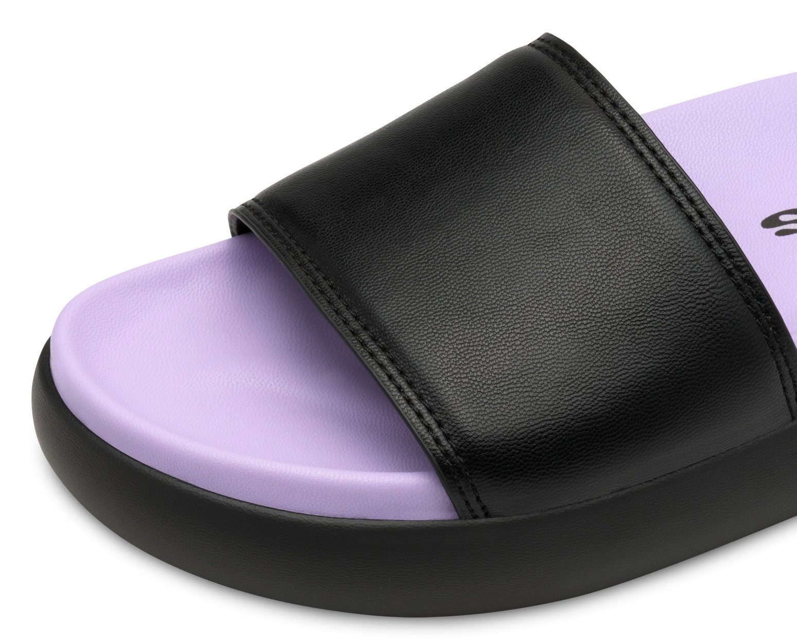 Tamaris Pantolette, Plateau, Sommerschuh, Schlappen mit kleinem Gummizug an der Bandage