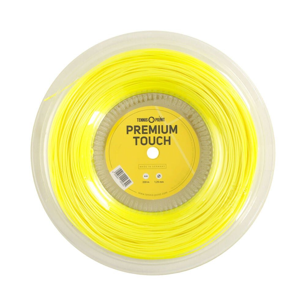 Tennissaite Premium Touch 220m neonyellow