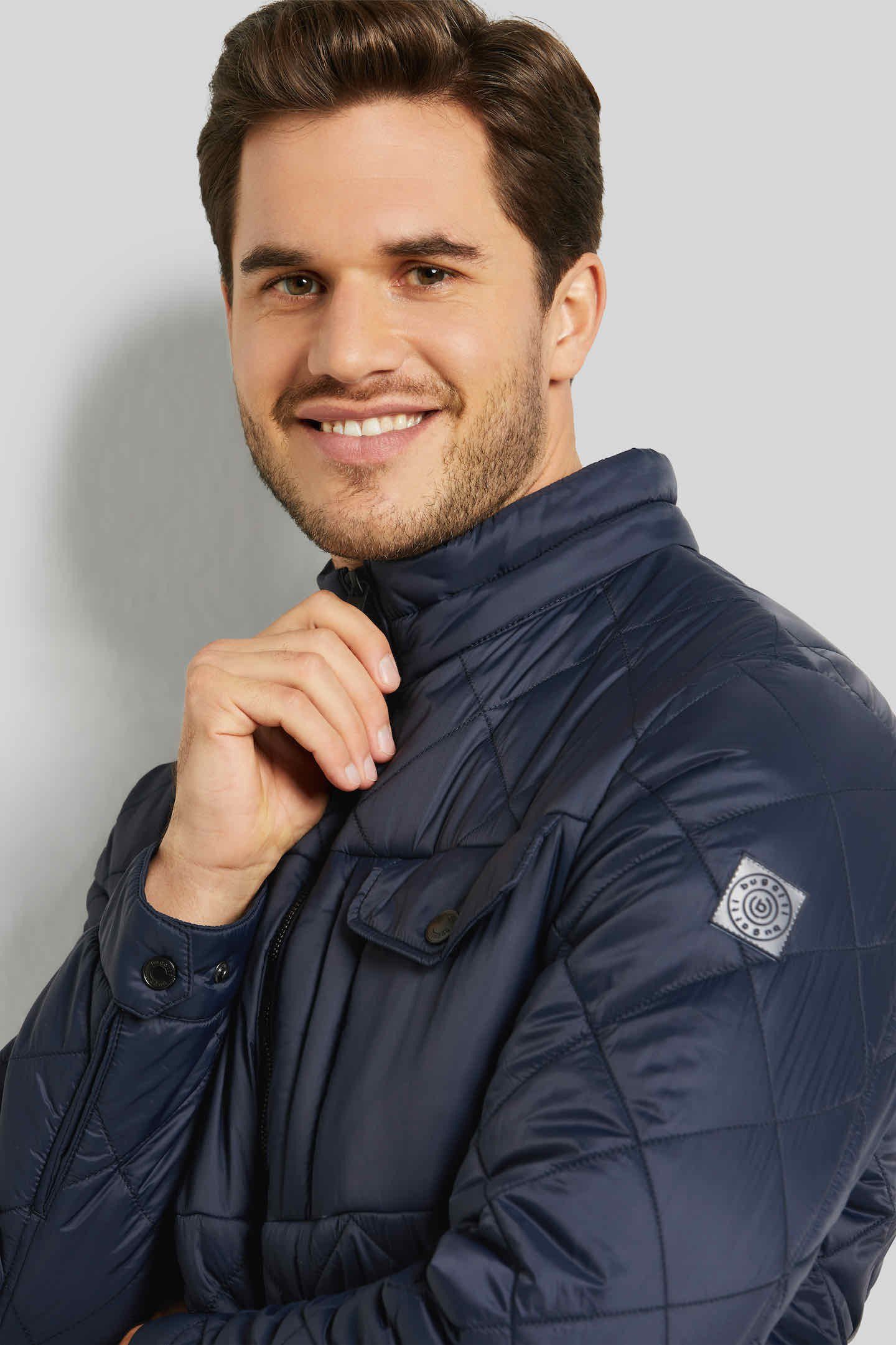 bugatti Steppjacke mit modernem Stehkragen