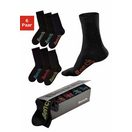 Bench. Socken (Box, 6-Paar) mit verschiedenfarbigen Logos