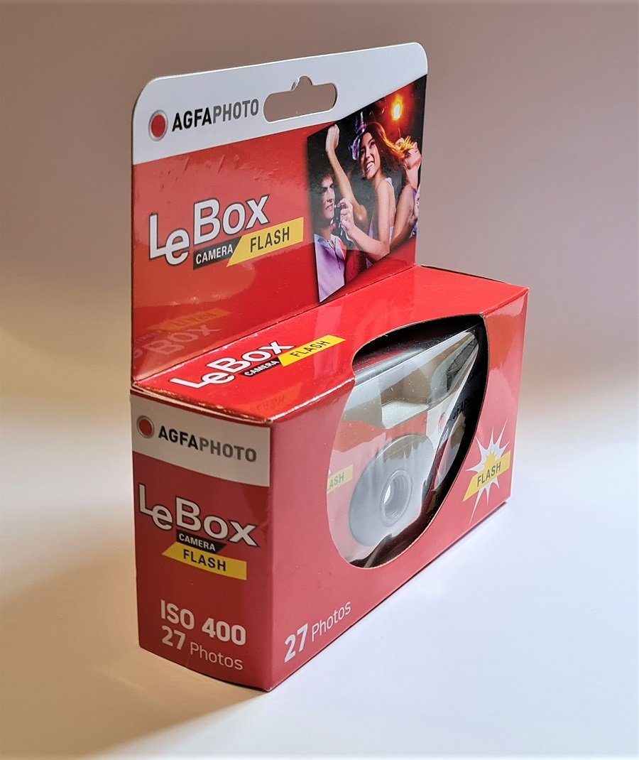AgfaPhoto 4 x Einwegkamera Agfa Le Box MHD 12.2025 Einwegkamera