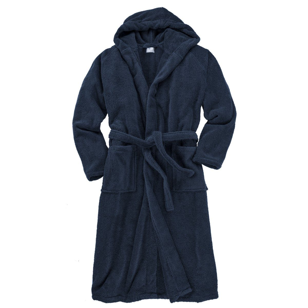 Floringo Herrenbademantel Floringo Kapuzen-Bademantel nachtblau große Größe günstig online kaufen