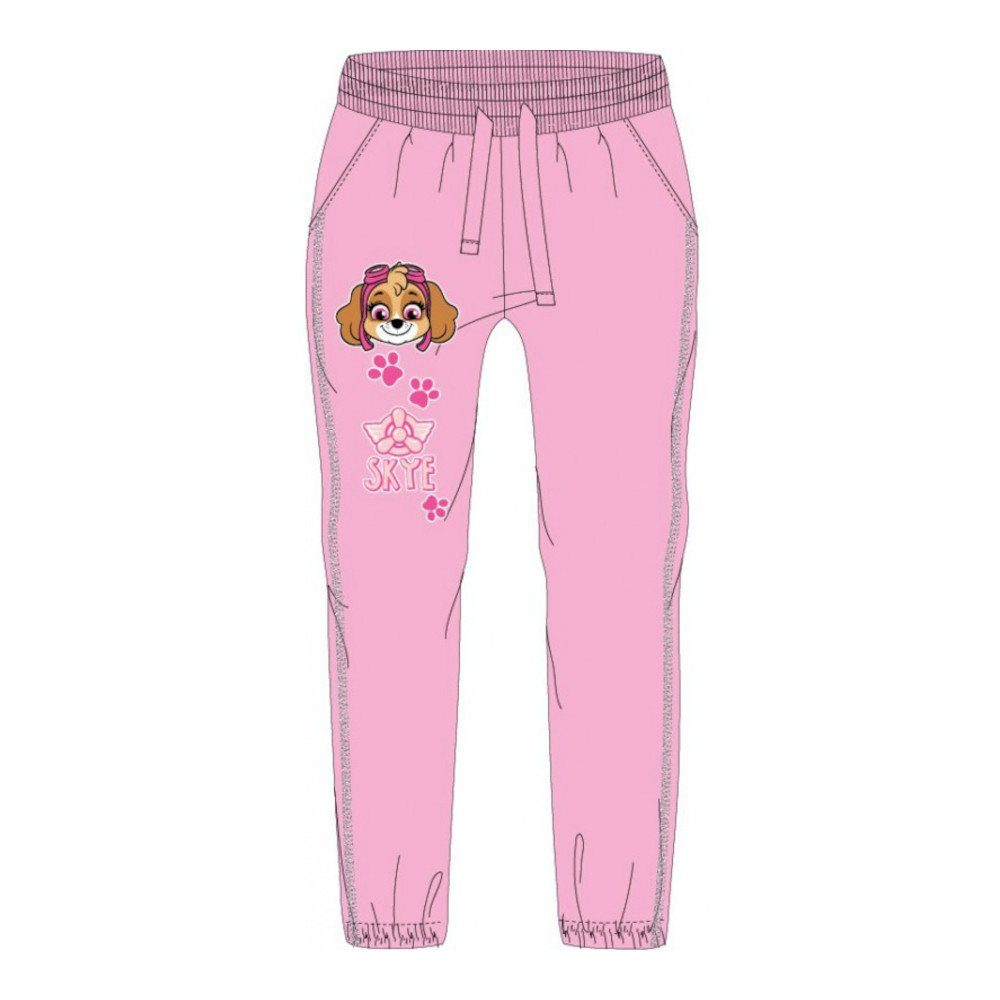 EplusM Jogginghose PAW Patrol Freizeit- / Jogging- Hose mit Skye und Pfötchen rosa