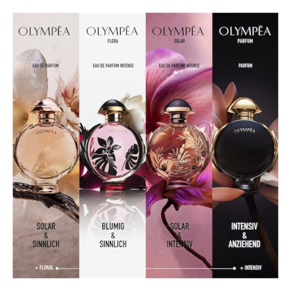 RABANNE Eau de Parfum Rabanne Olympéa Flora Parfum Intense: 30 ml, 50 ml, 80 ml