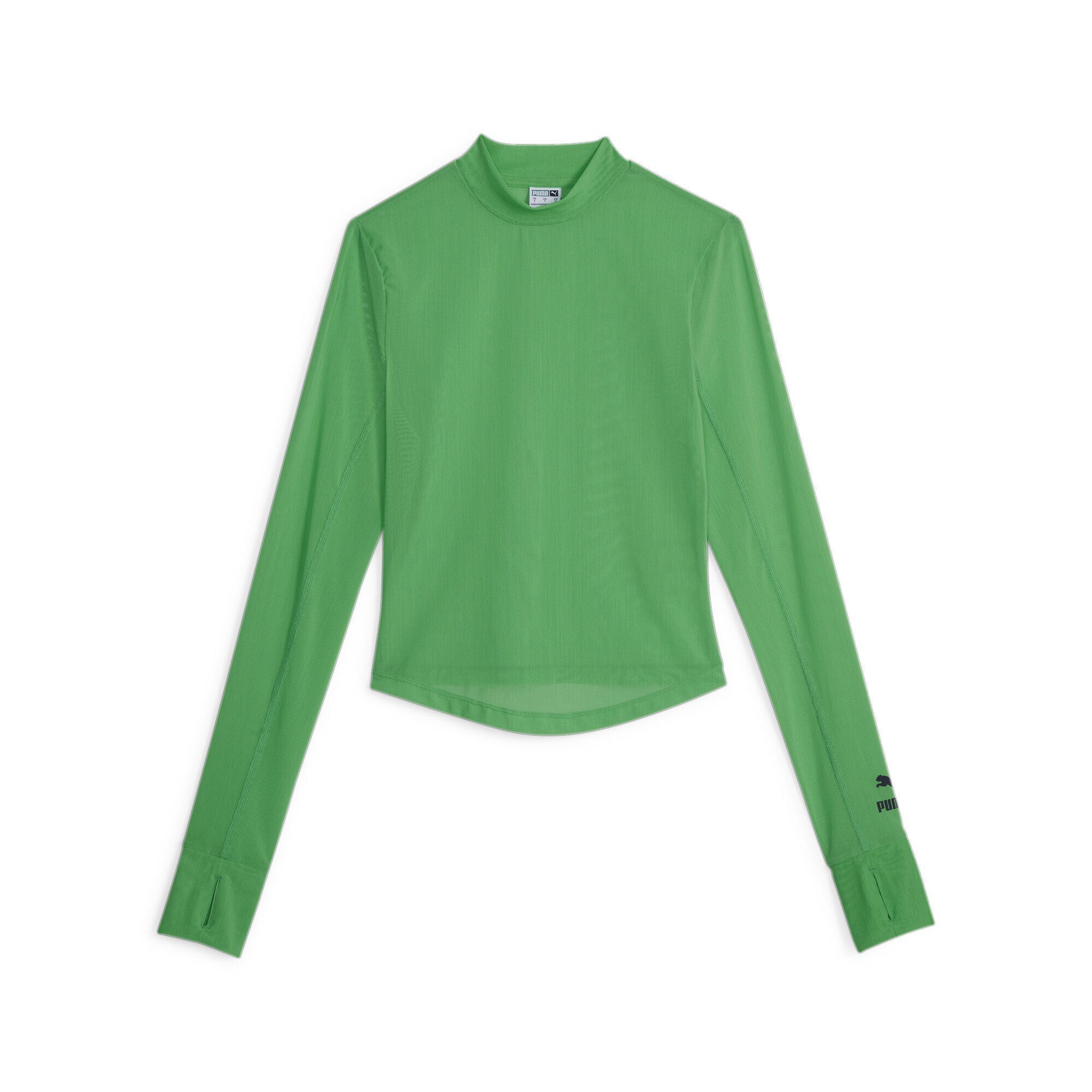 PUMA T-Shirt DARE TO Green Damen Langarmshirt
