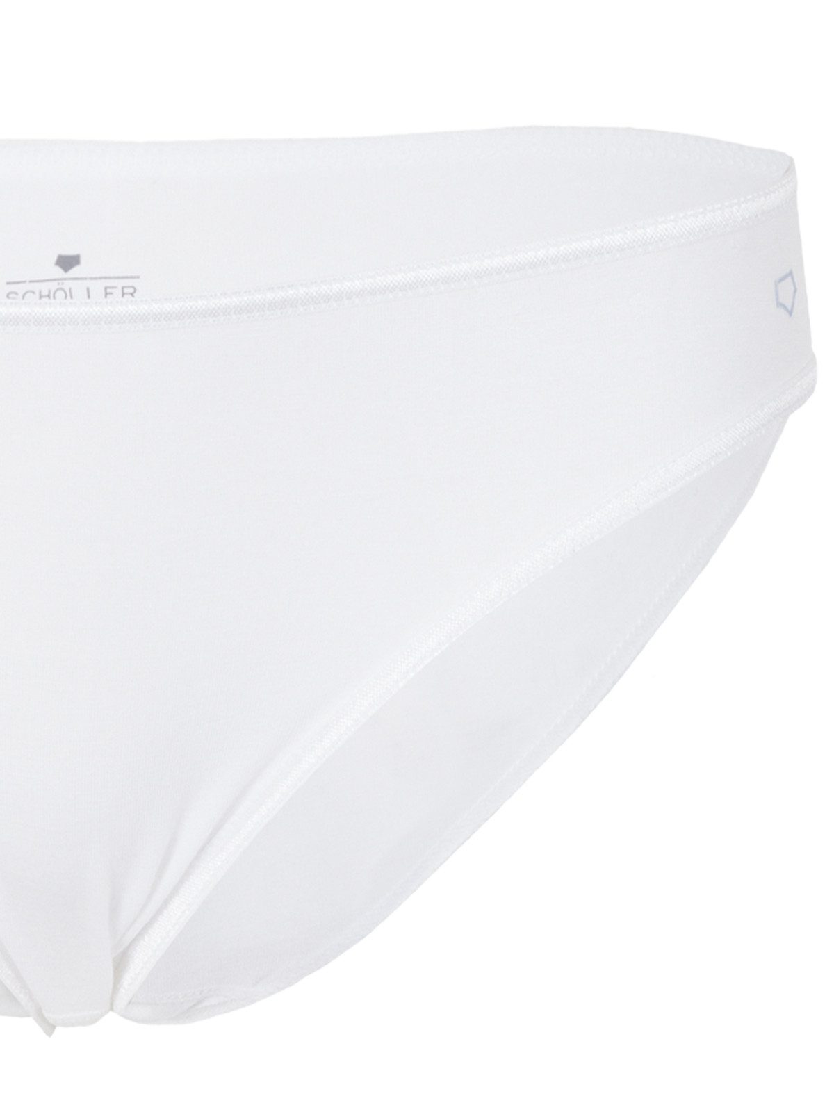 Schöller Bikinislip 3er Pack Damen Bikinislip Viskose (Packung, 3-St) Zwickel