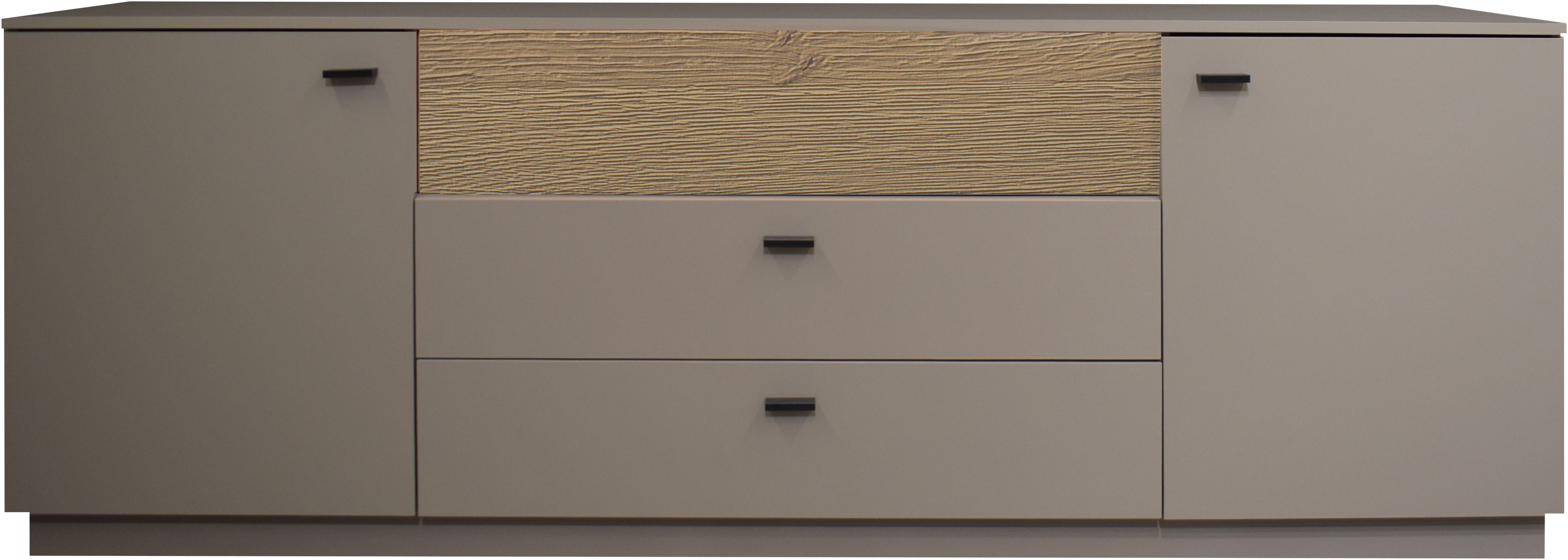 Mäusbacher Lowboard, B/H/T: 207x72x45, inkl. Beleuchtung