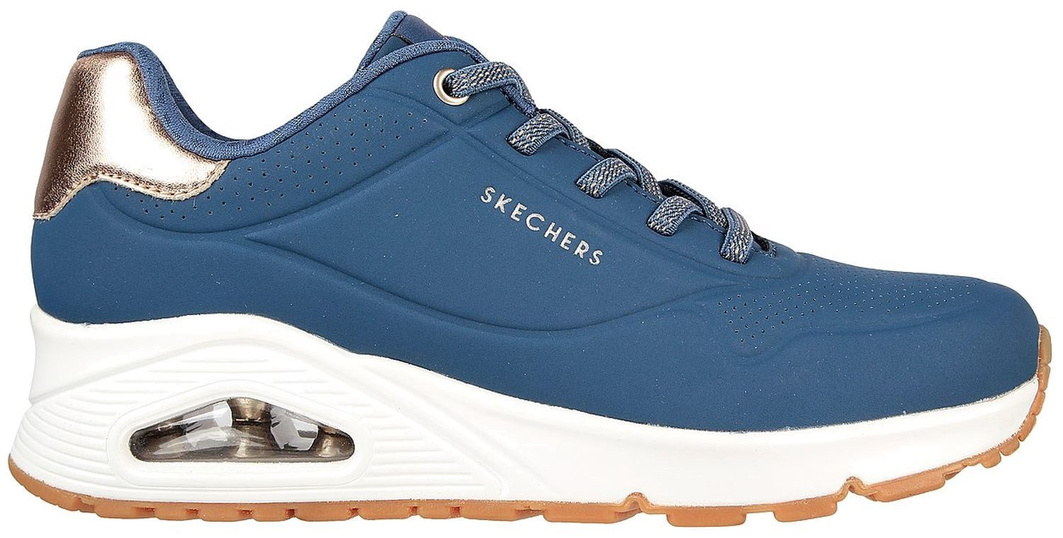 Skechers Skechers Uno Shimmer Away Blau NVY Sneaker