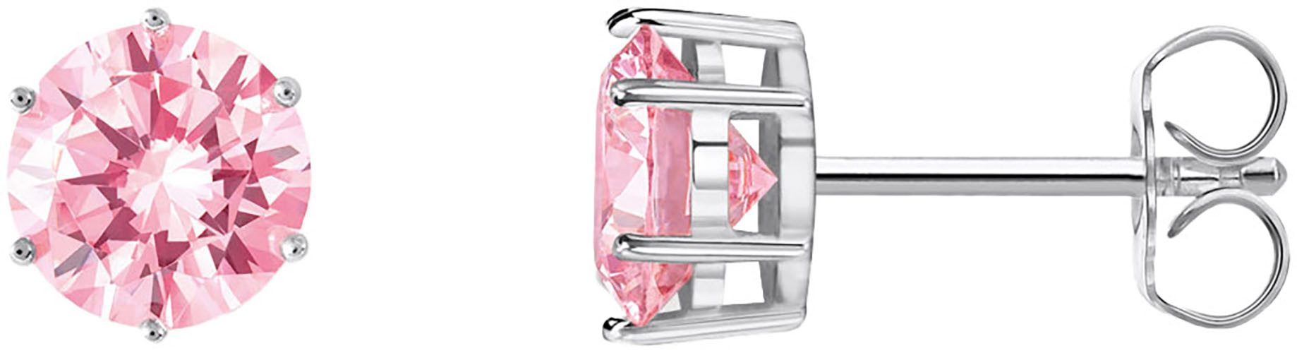 THOMAS SABO Paar Ohrstecker Schmuck Silber 925 Ohrringe Solitär, mit Zirkonia (synth)