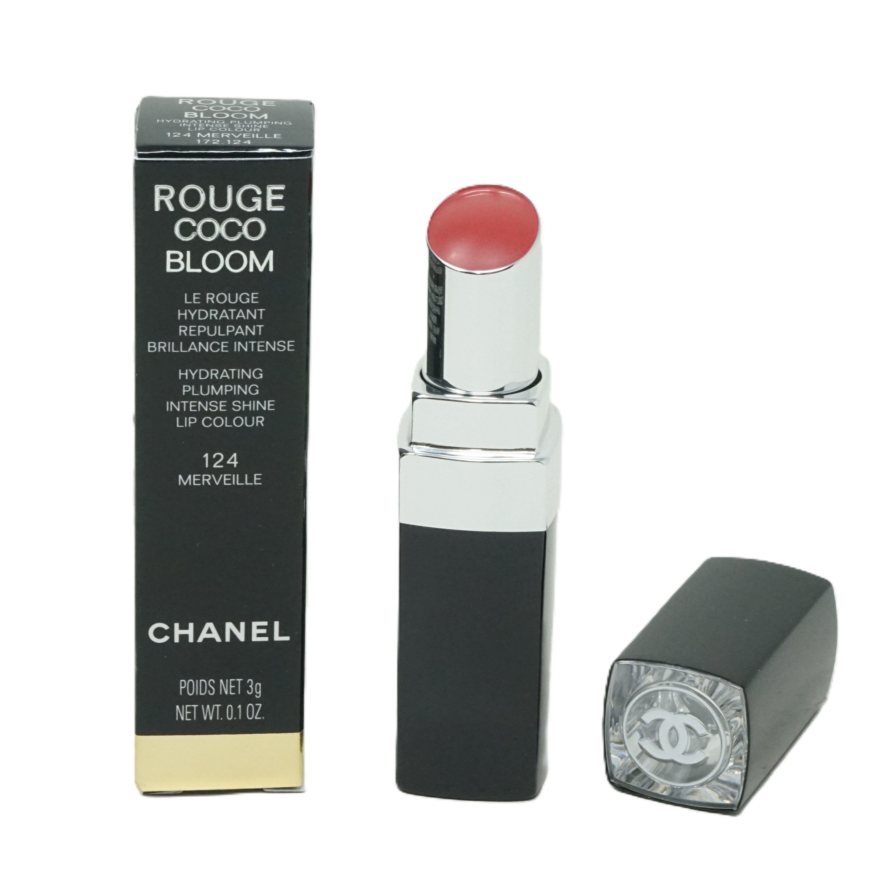 Lippenstift Chanel Rouge Coco Bloom Lippenstift 124 Merveille 3g