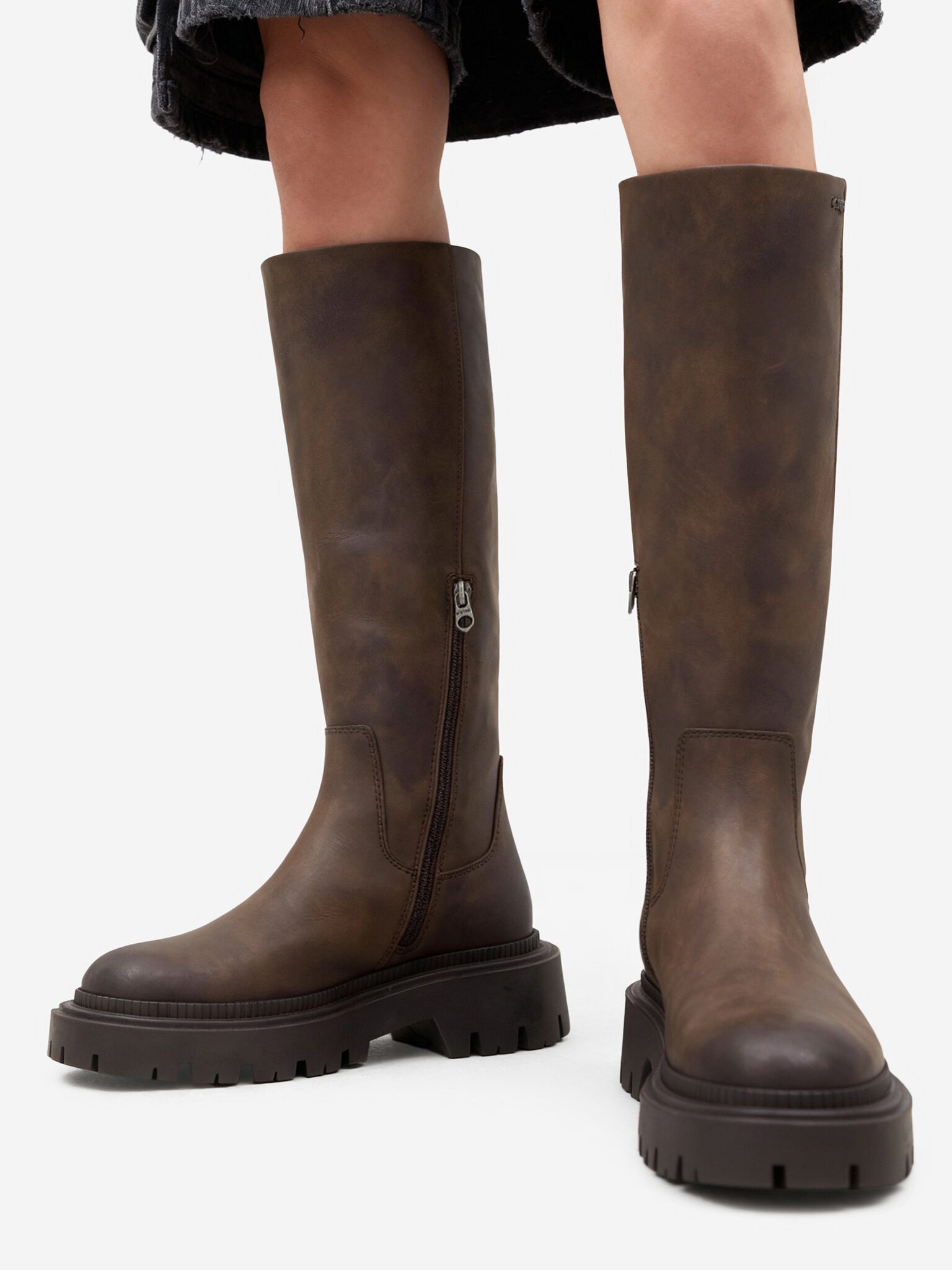 G-STAR G Star Raw Damenstiefel Braun G-STAR RAW-CEO-WI34-JOSIA-01 Braun Stiefel