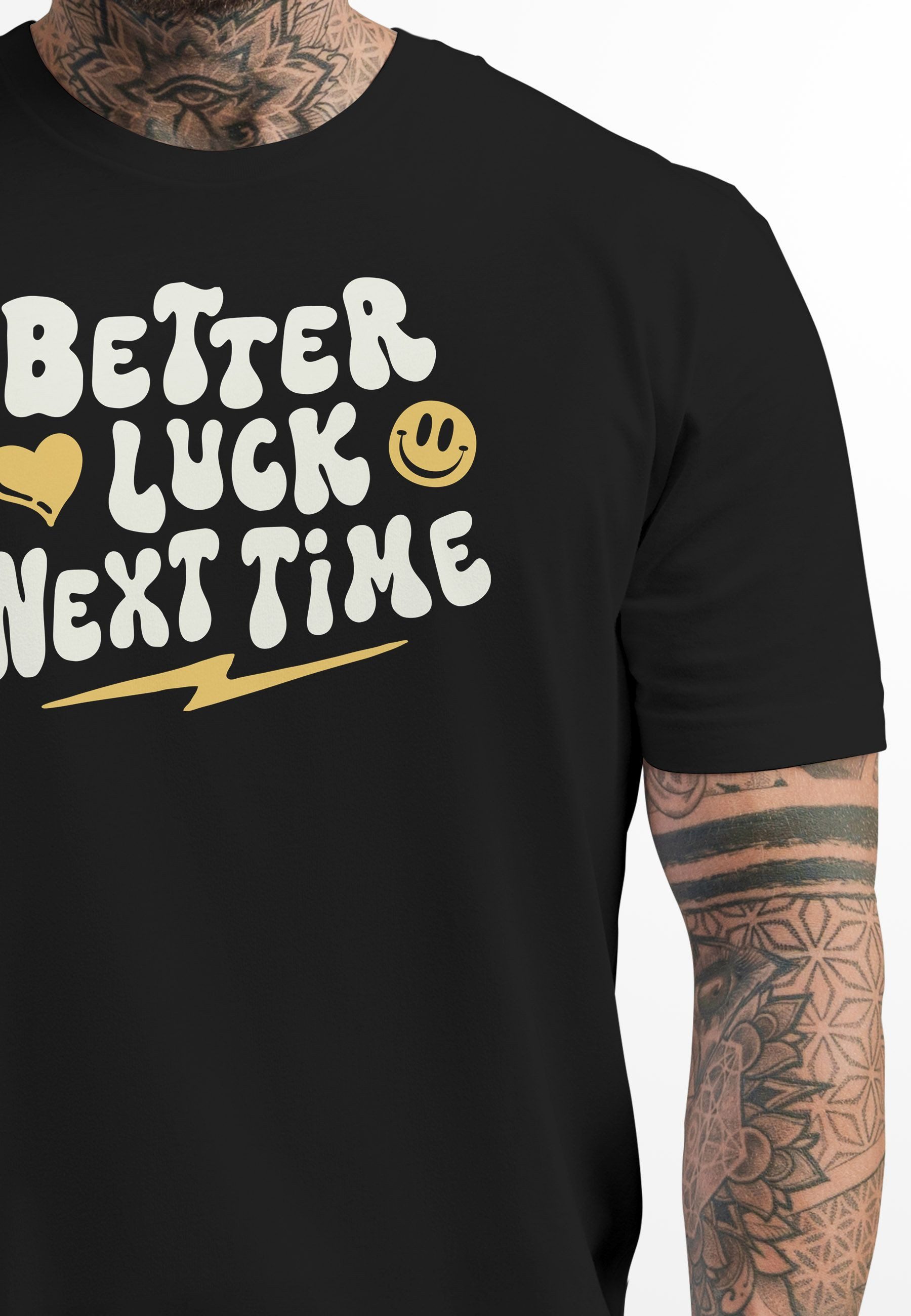 Neverless Print-Shirt Herren T-Shirt Spruch Better günstig online kaufen