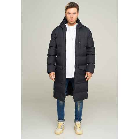 behype Parka LONGLINE PUFFER PARKA mit Kapuze