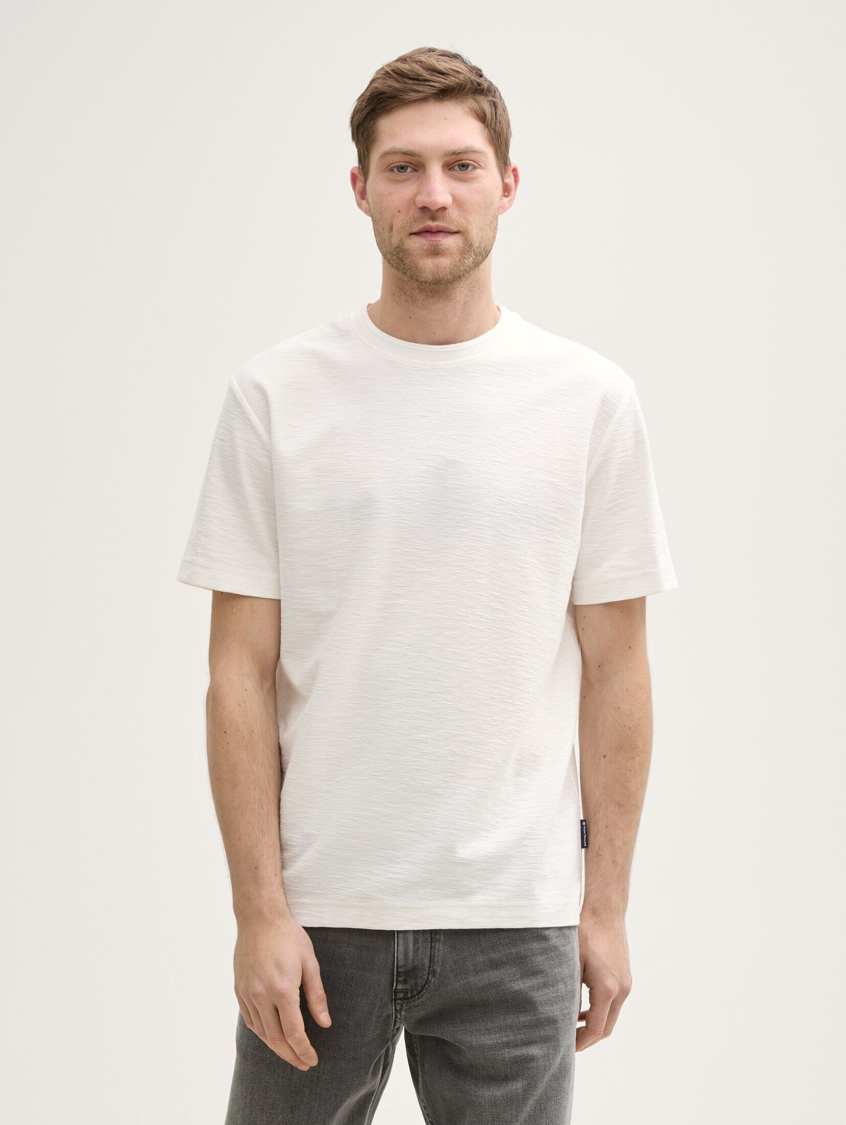 TOM TAILOR T-Shirt Basic T-Shirt mit günstig online kaufen