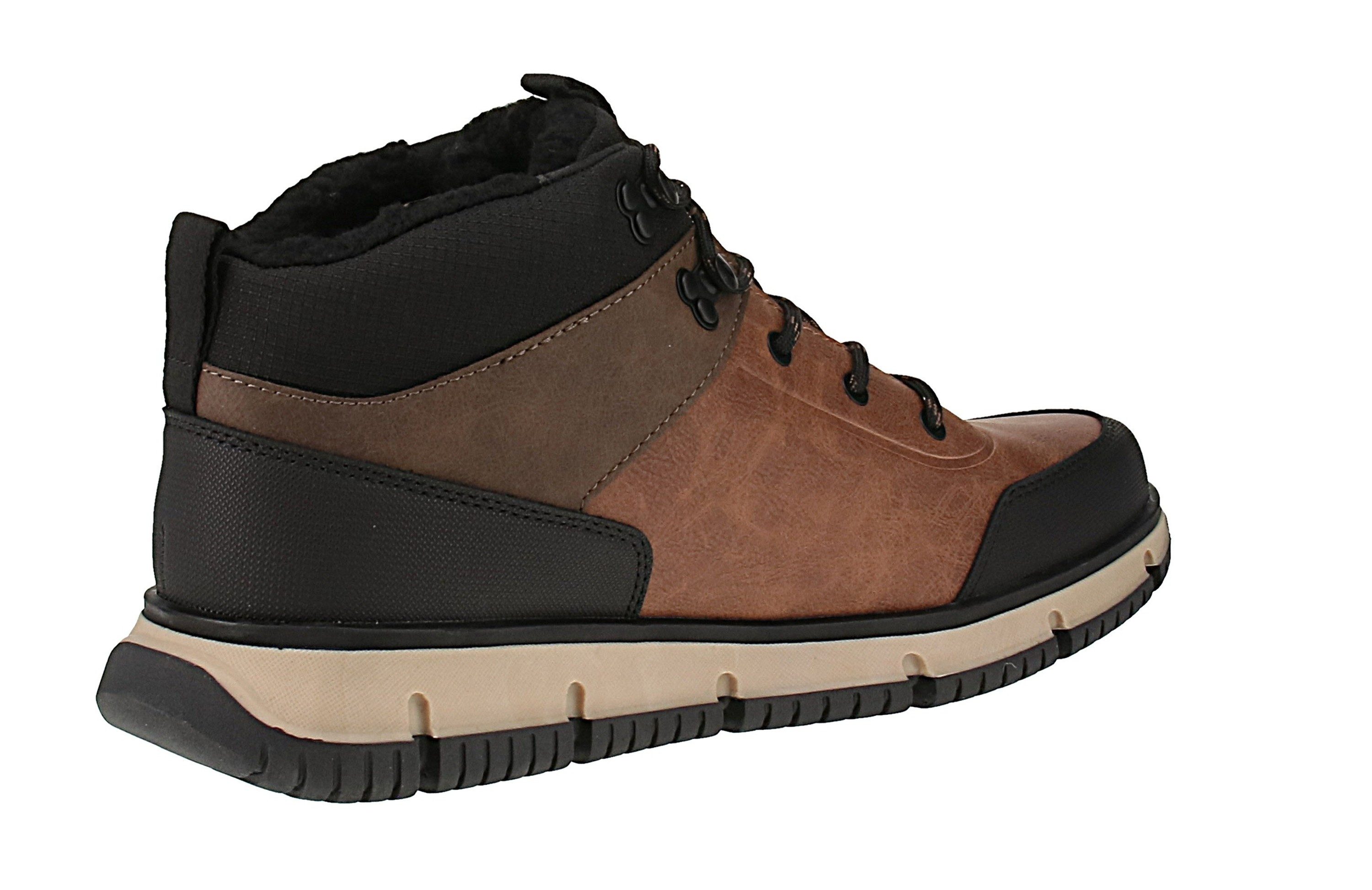 bugatti bugatti 341-AC250-5069 XL - Herren Boots - 6310-Cognac-Black Stiefel