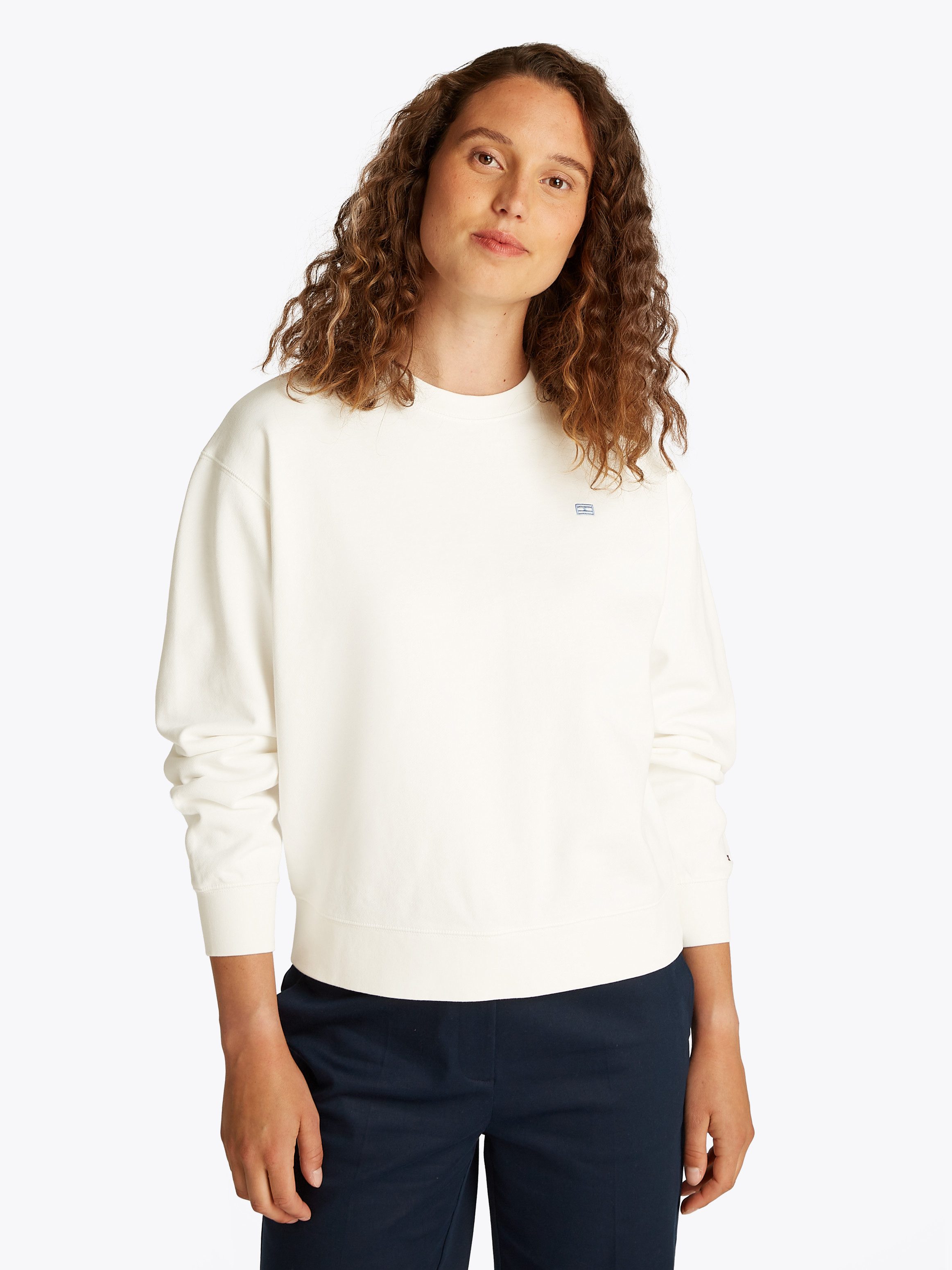 Tommy Hilfiger Sweatshirt REG CONTRAST FLAG günstig online kaufen