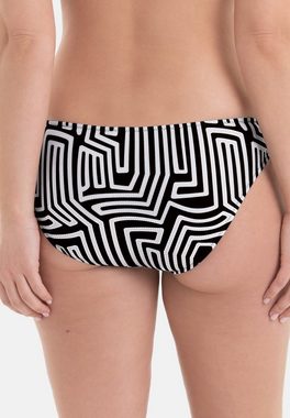 Rosa Faia Bikini-Hose Shining Lines (1-St) Bikini-Slip / Unterteil - Schnelltrocknend - Mit seitlicher Schnürung