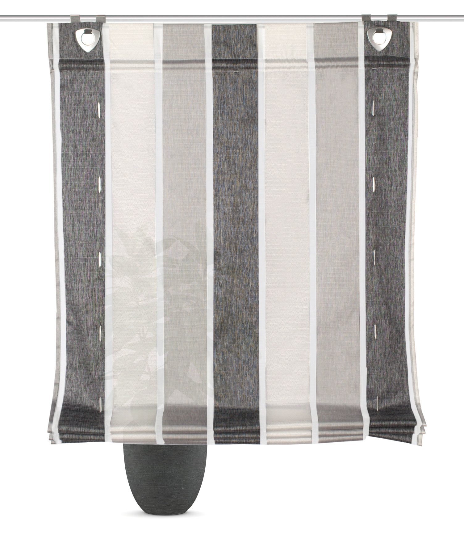 HOME WOHNIDEEN Raffrollo LOSANA, mit Hakenaufhängung, ohne Bohren günstig online kaufen