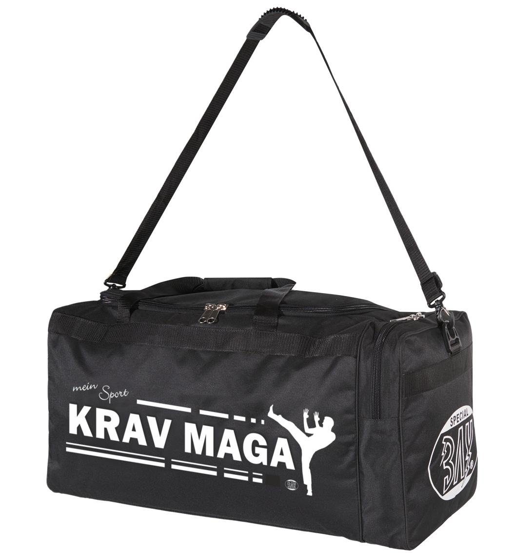 BAY-Sports Sporttasche Sporttasche mein Sport Krav Maga schwarz 70 cm