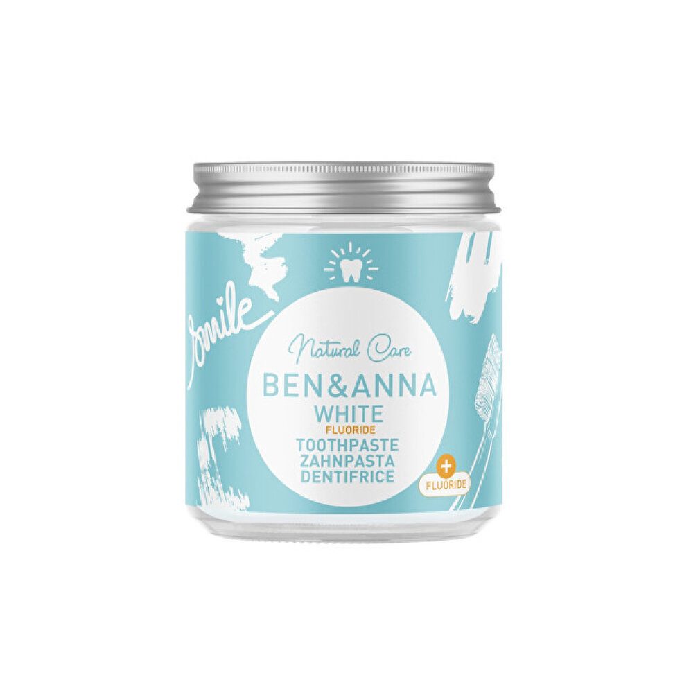 Ben & Anna Zahnpasta Zahnpasta mit Fluorid, White