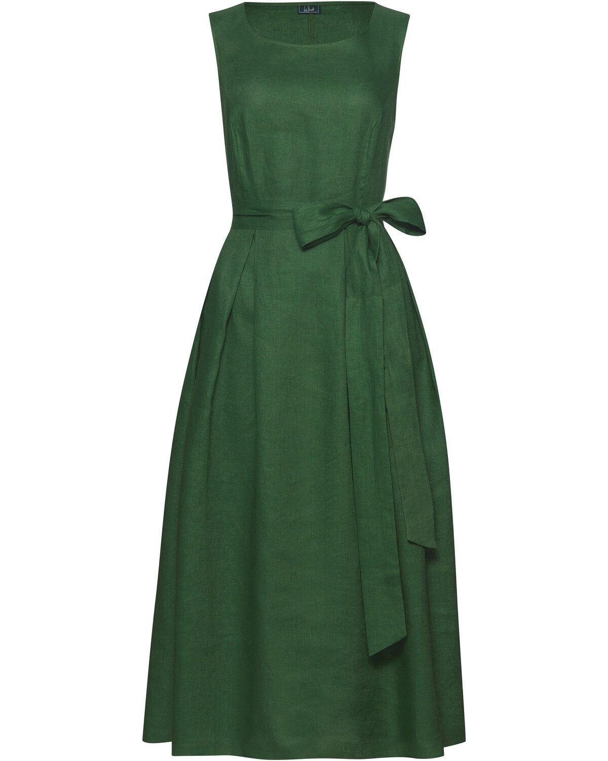 Luis Steindl Trachtenkleid Ärmelloses Leinenkleid