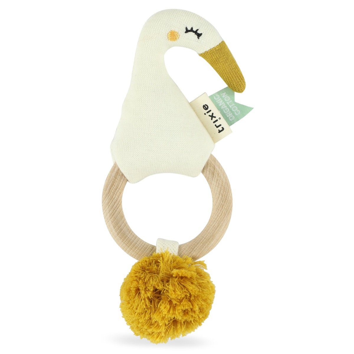 Trixie Baby Beißring Beißring Ø 7 cm Greifling Kuscheltier Babyspielzeug