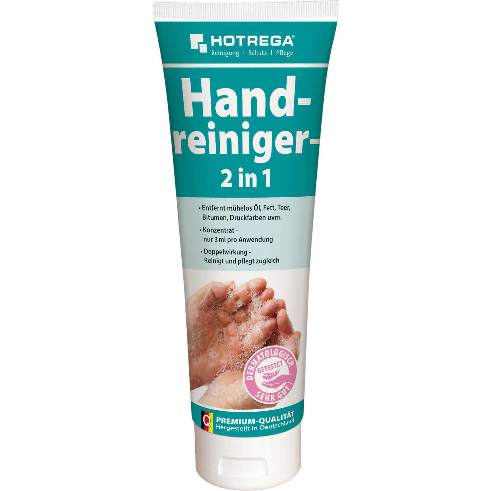 HOTREGA® Handcreme Hautpflege Waschbürste Handreiniger, 250ml Handwaschpaste, Waschpaste,