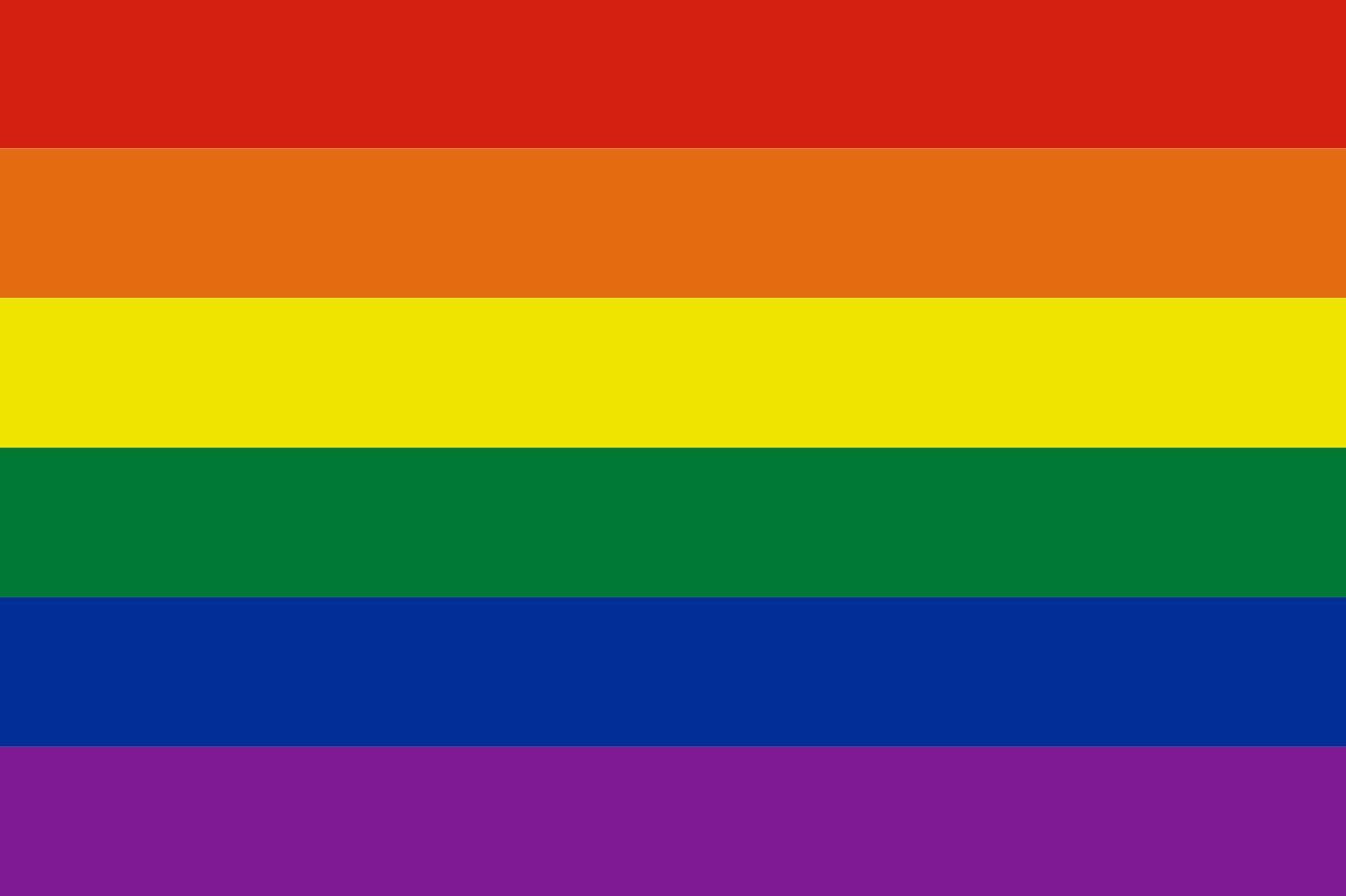 80 Flagge flaggenmeer g/m² Regenbogen